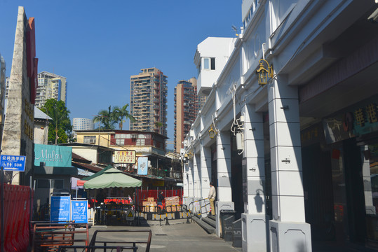 深圳沙头角中英街主街街景