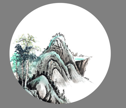 水墨山水