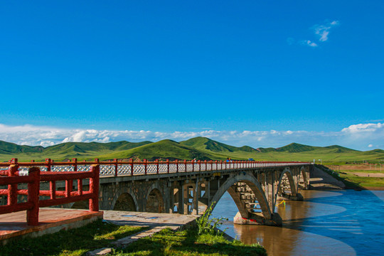 玛曲黄河桥