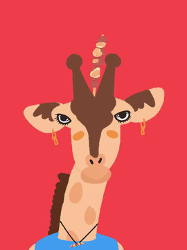小动物吃货联盟之羊肉串长颈鹿