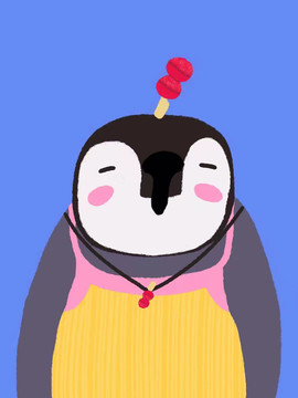 小动物吃货联盟之糖葫芦企鹅