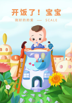 奶瓶奶粉寶寶