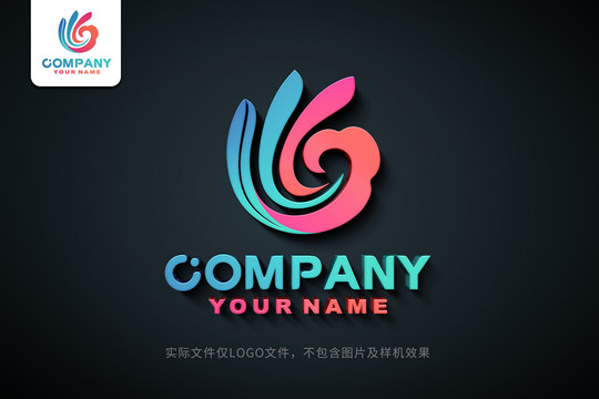LG字母GL標(biāo)志