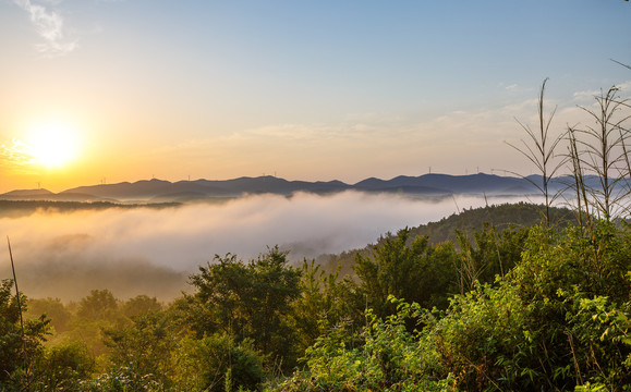 圣境山日出