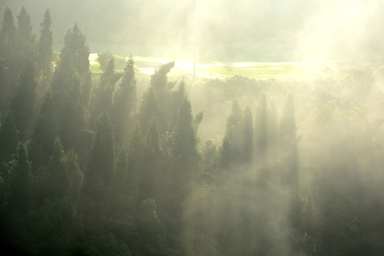 清江风景