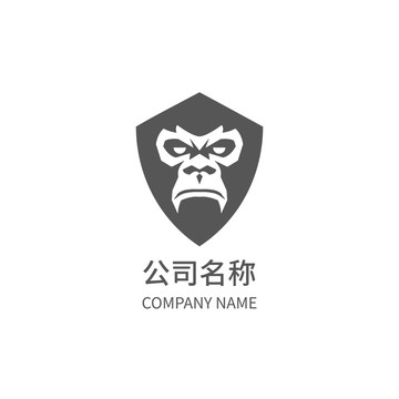 猩猩猴子logo商标标志