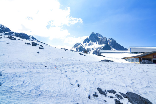 玉龙雪山风光