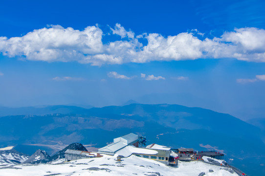 玉龙雪山风光