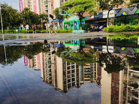 雨后运动