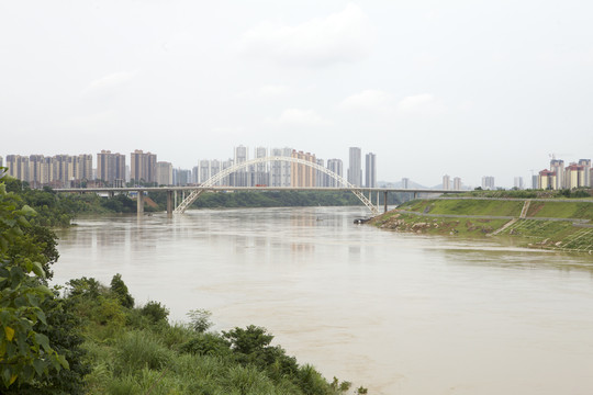 来宾红水河洪水