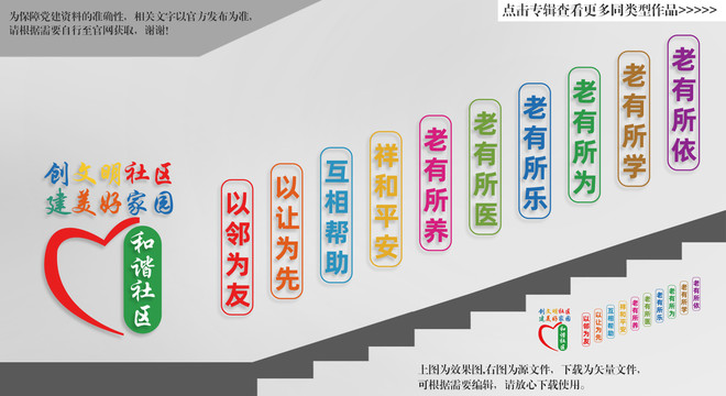 文明社區(qū)樓梯文化