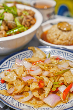 海鮮螃蟹鮑魚龍蝦魚閩菜