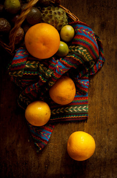 营养丰富的橙子