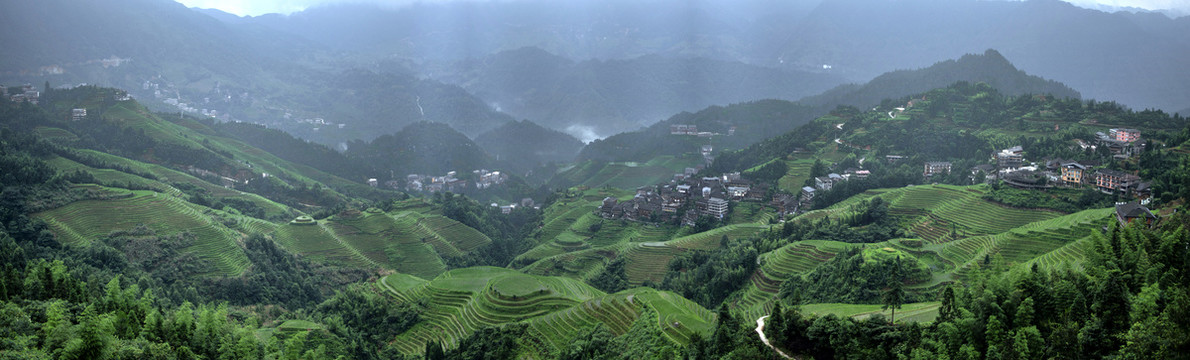 龍脊梯田全景