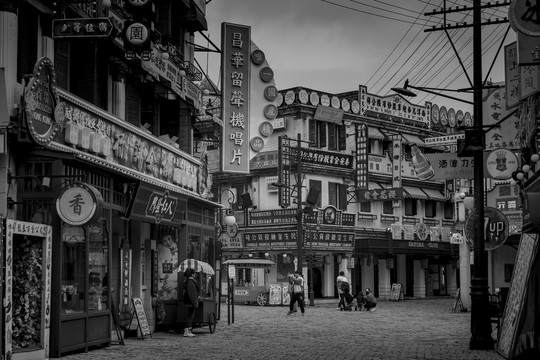 民国老广州街景