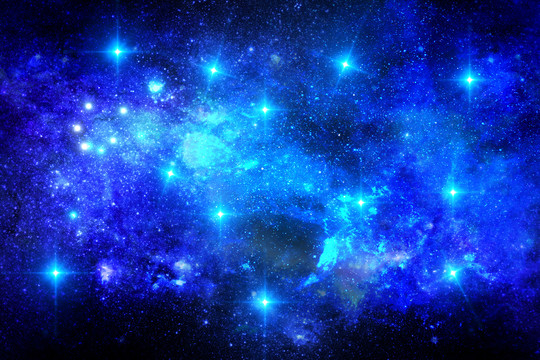 藍(lán)色星空