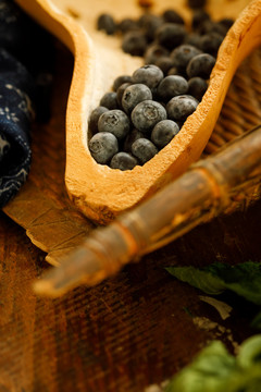 新鲜美味的蓝莓
