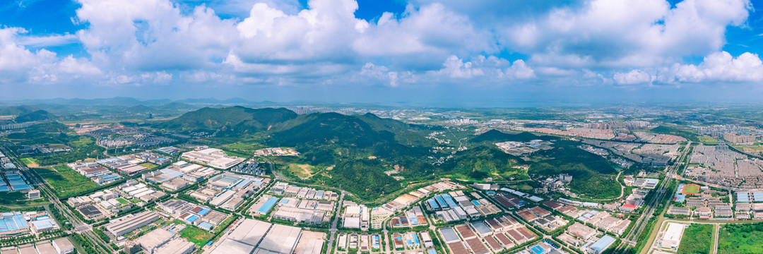 苏州浒墅关大阳山全景