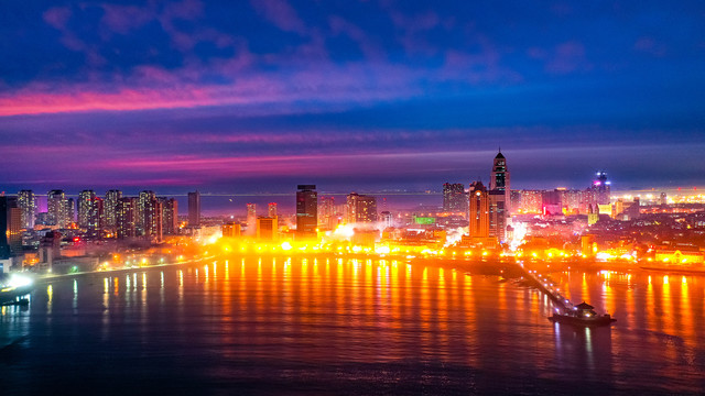 青岛夜景