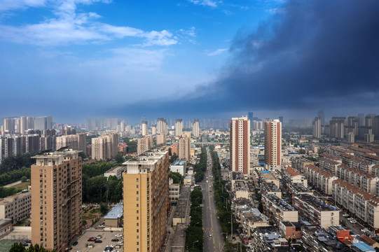 济南市槐荫区街景