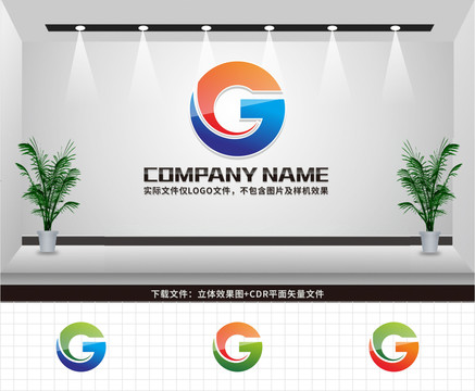 GJ字母LOGO