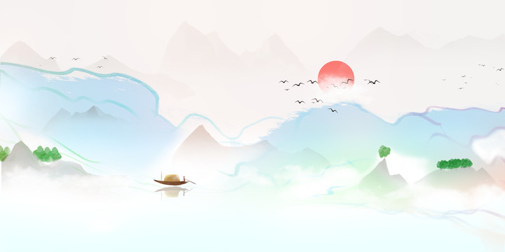 意境山水畫