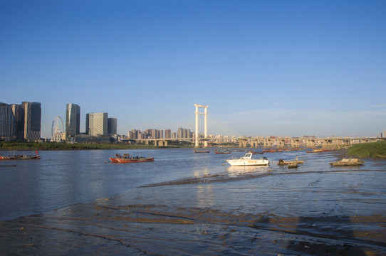 晋江沿岸风景