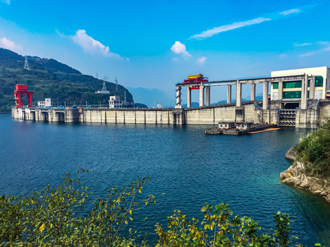 湖北三峡观坝风景区