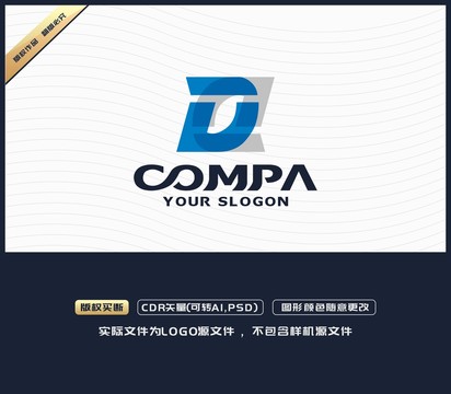 ZD字母標志ZD字母LOGO