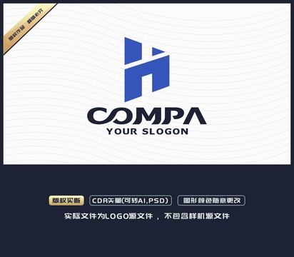 H字母標(biāo)志H字母LOGO