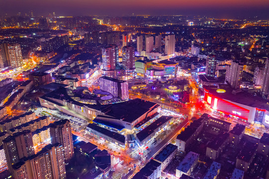 青岛李村夜景