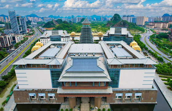 桂林市一院两馆城市环境