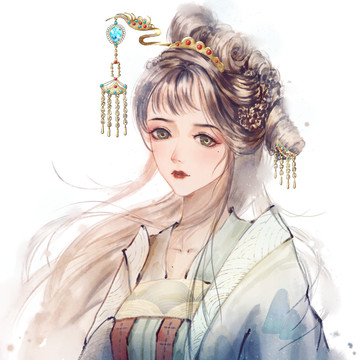 古風女頭像