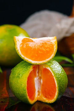 青皮蜜橘