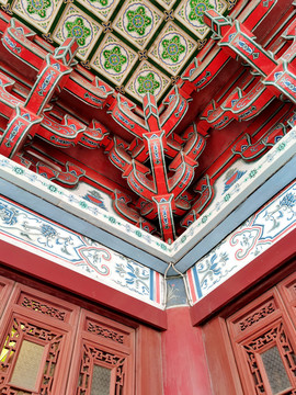 中国古建筑内部花饰