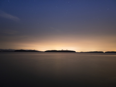 漳河夜景风光