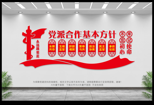 黨派合作基本方針