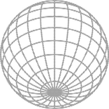 球形点状图