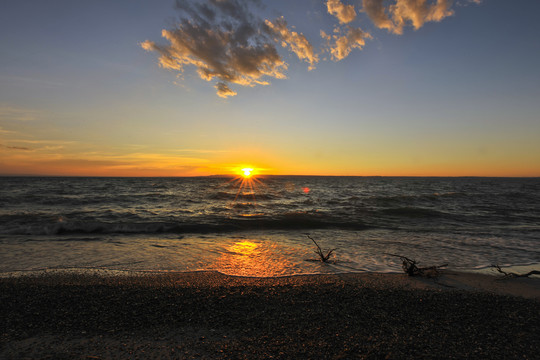 福海夕照