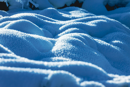 雪素材雪包