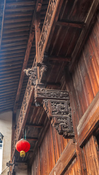 中式古建筑木雕