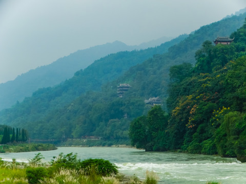 都江堰山水