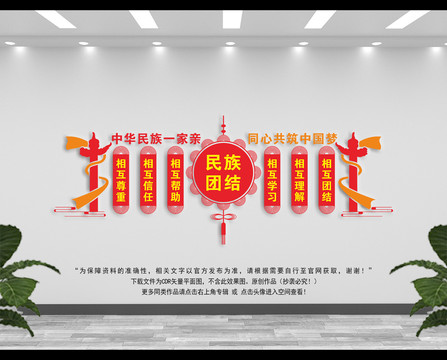 民族團(tuán)結(jié)文化墻