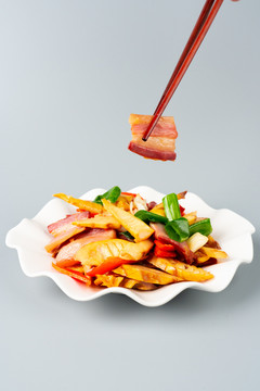 蘆筍炒臘肉