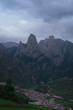 甘肃甘南藏族自治州扎尕那景区