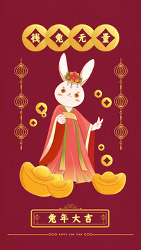 錢兔無量