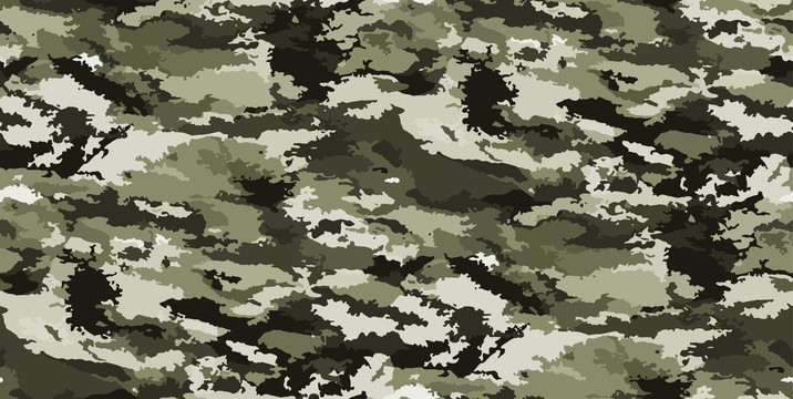 數(shù)碼印迷彩軍用服花型