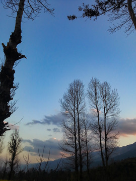 中国云南的大理古城风景