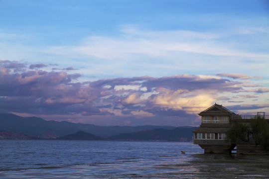 中国云南的大理古城风景