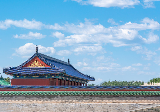 北京天坛建筑风景